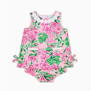 Lilly Pulitzer Baby Shift Dress & Bloomers Set in